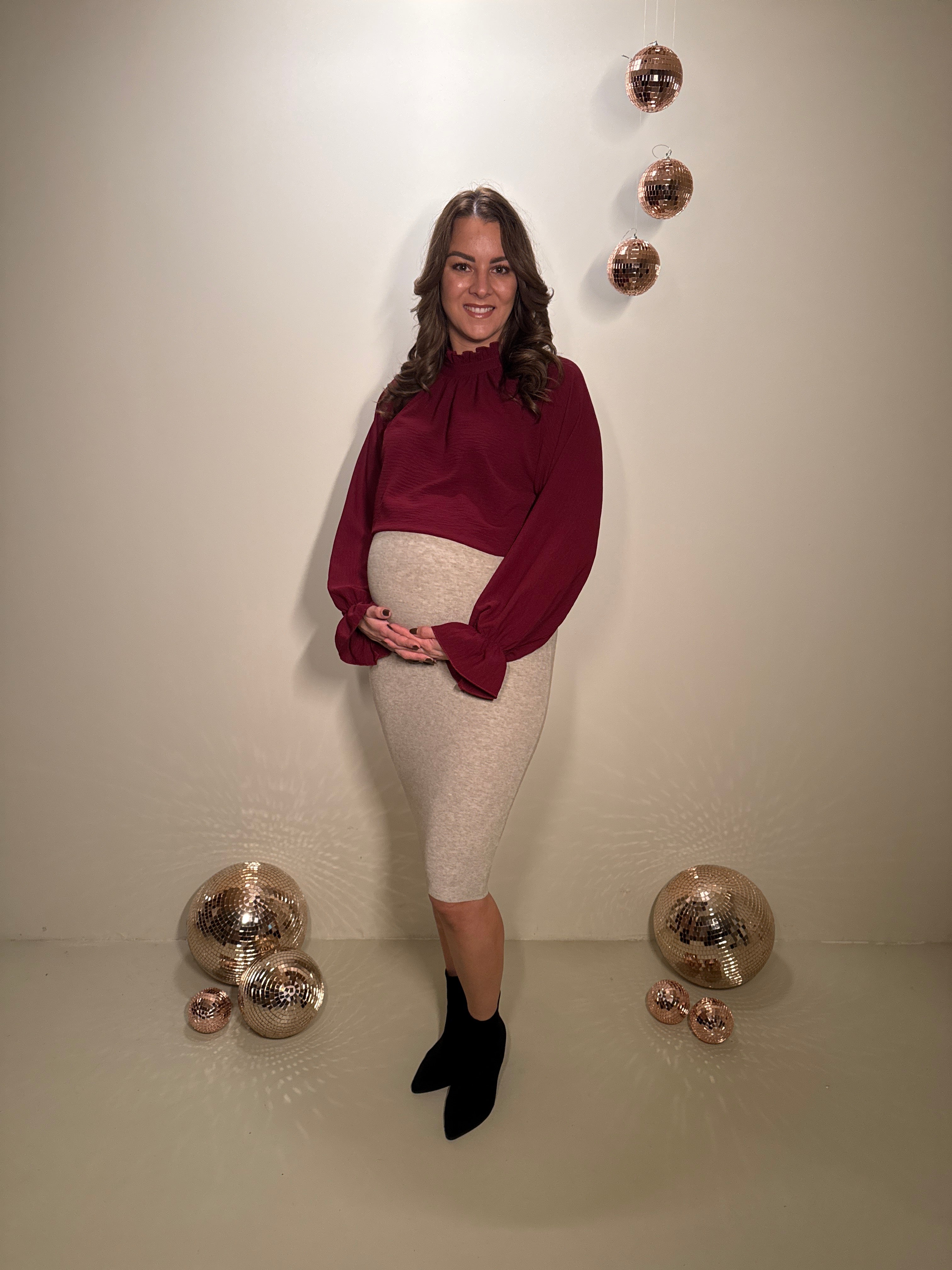 Bluse Kylie Bordeaux