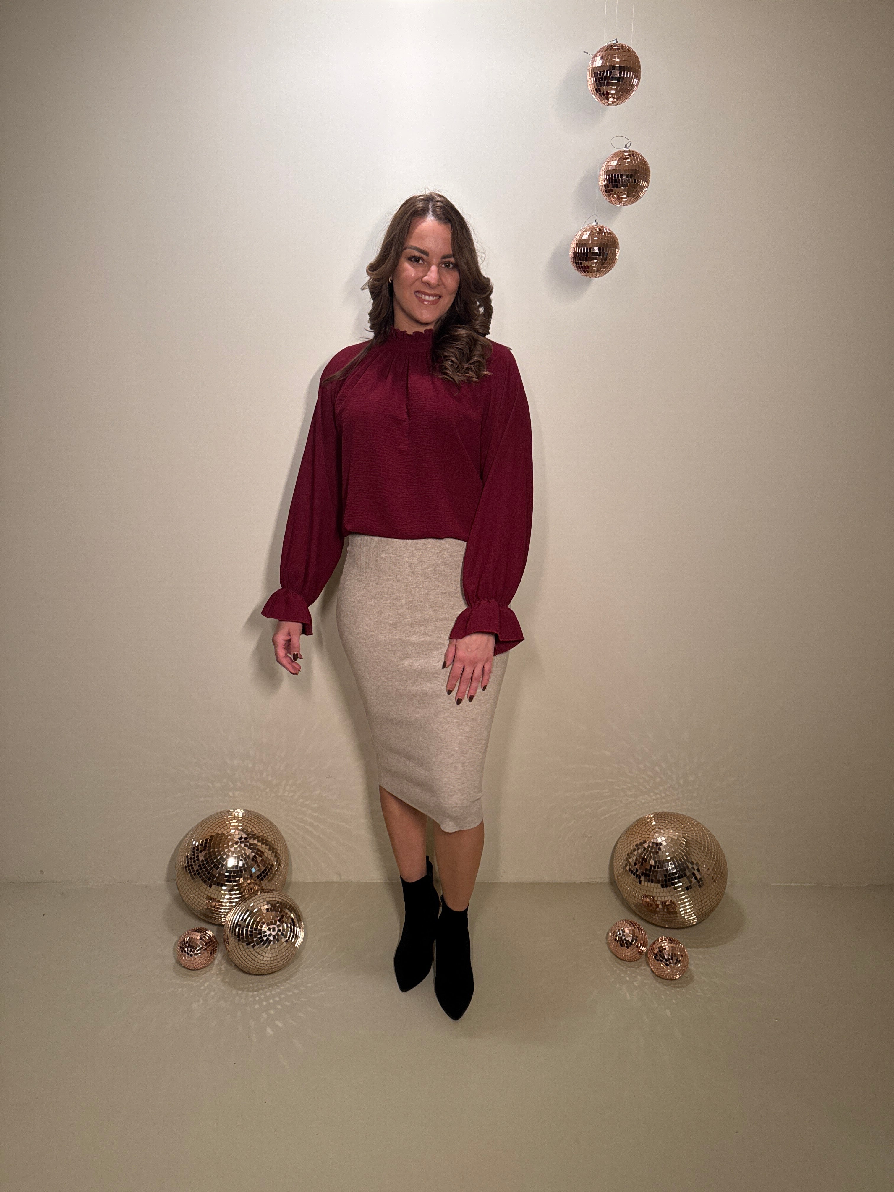 Blouse Kylie Bordeaux