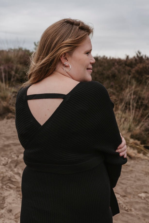 Maxi Jurk Chantal Zwart - Just Favorites