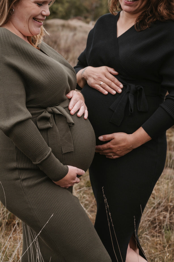 Maxi Jurk Elin Zwart