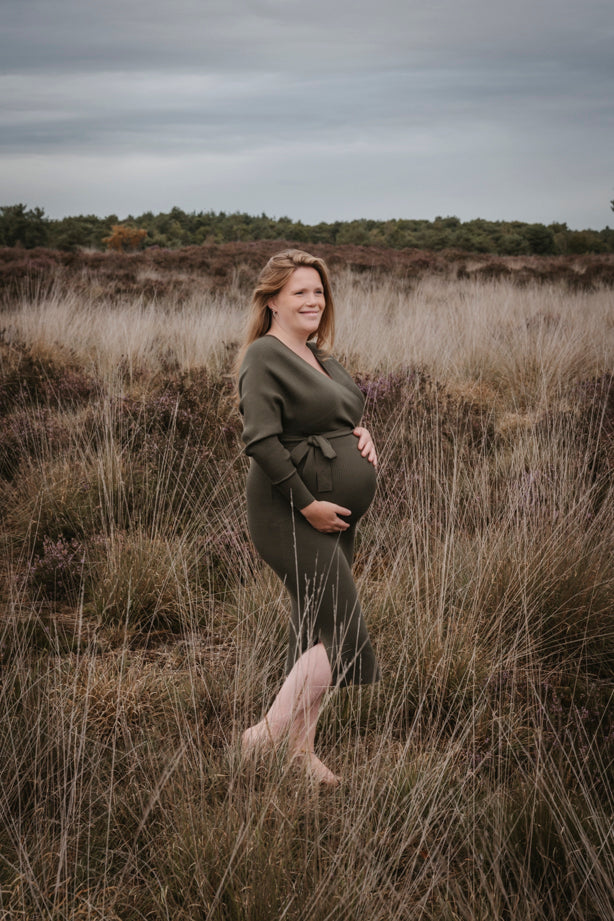 Maxi Jurk Elin Groen