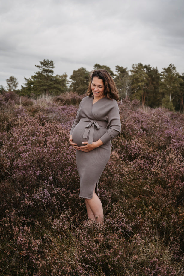 Maxi Jurk Elin Taupe