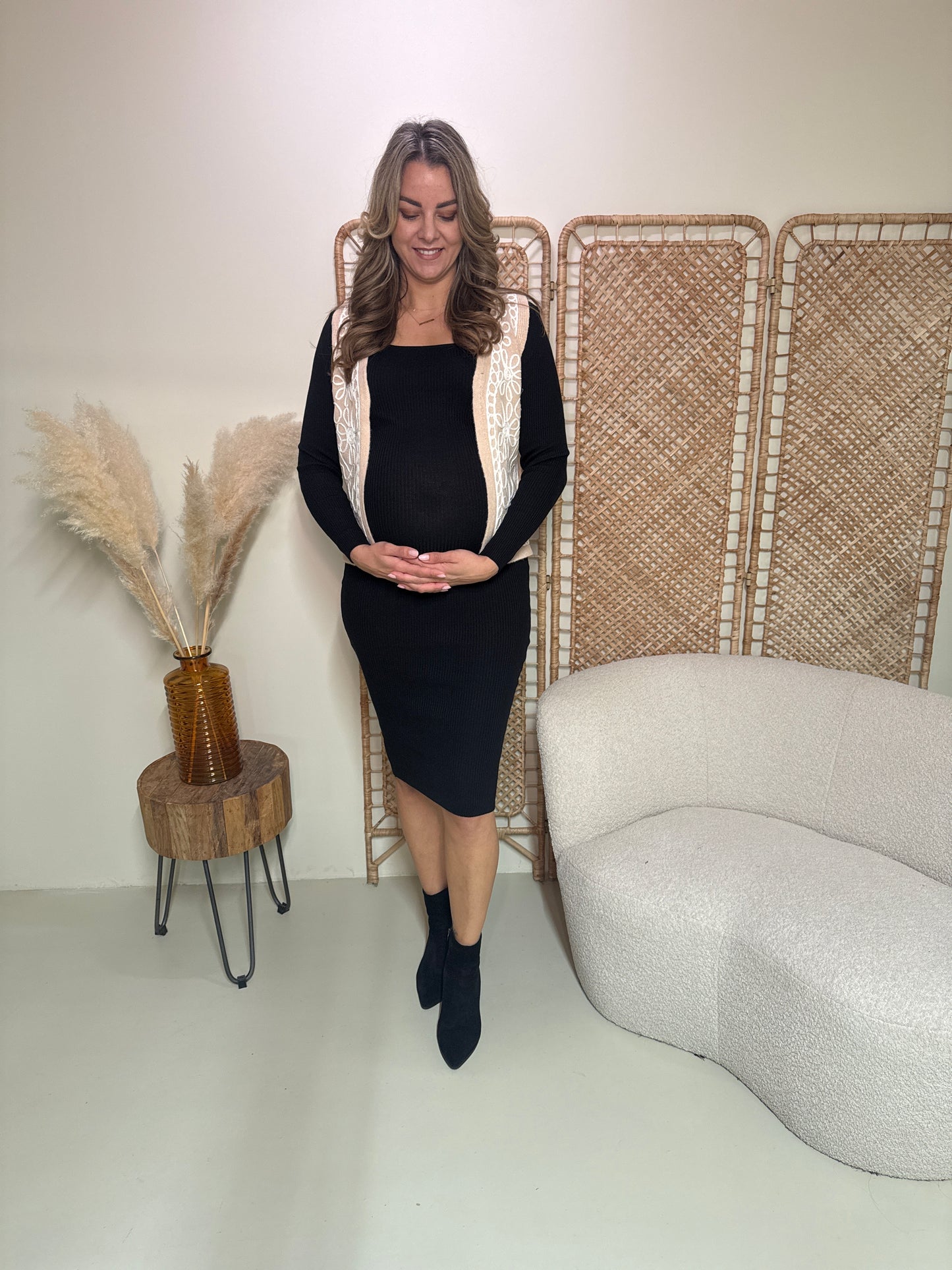 Gilet Studs Schwarz