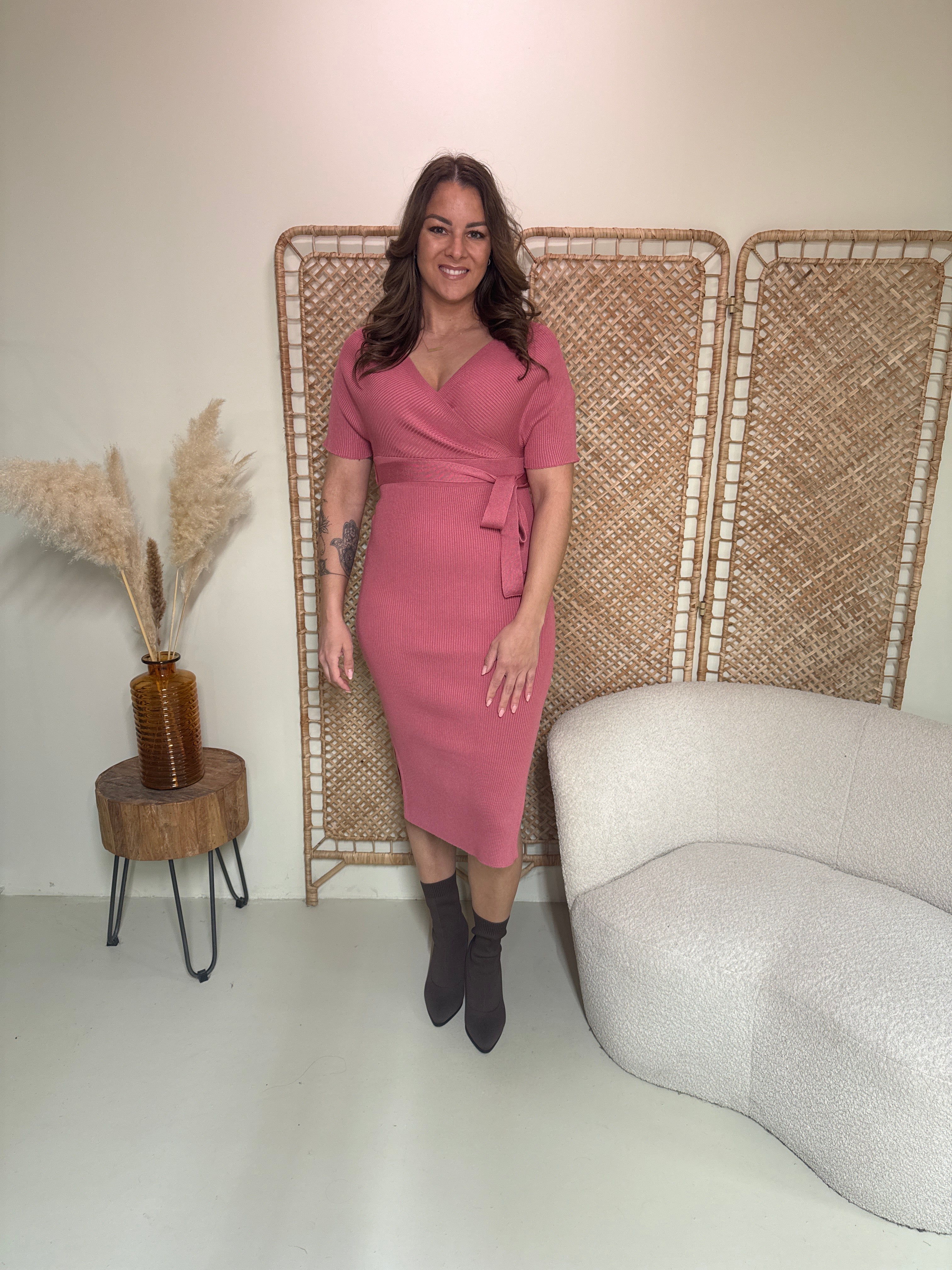 Kleid Amelie Taupe