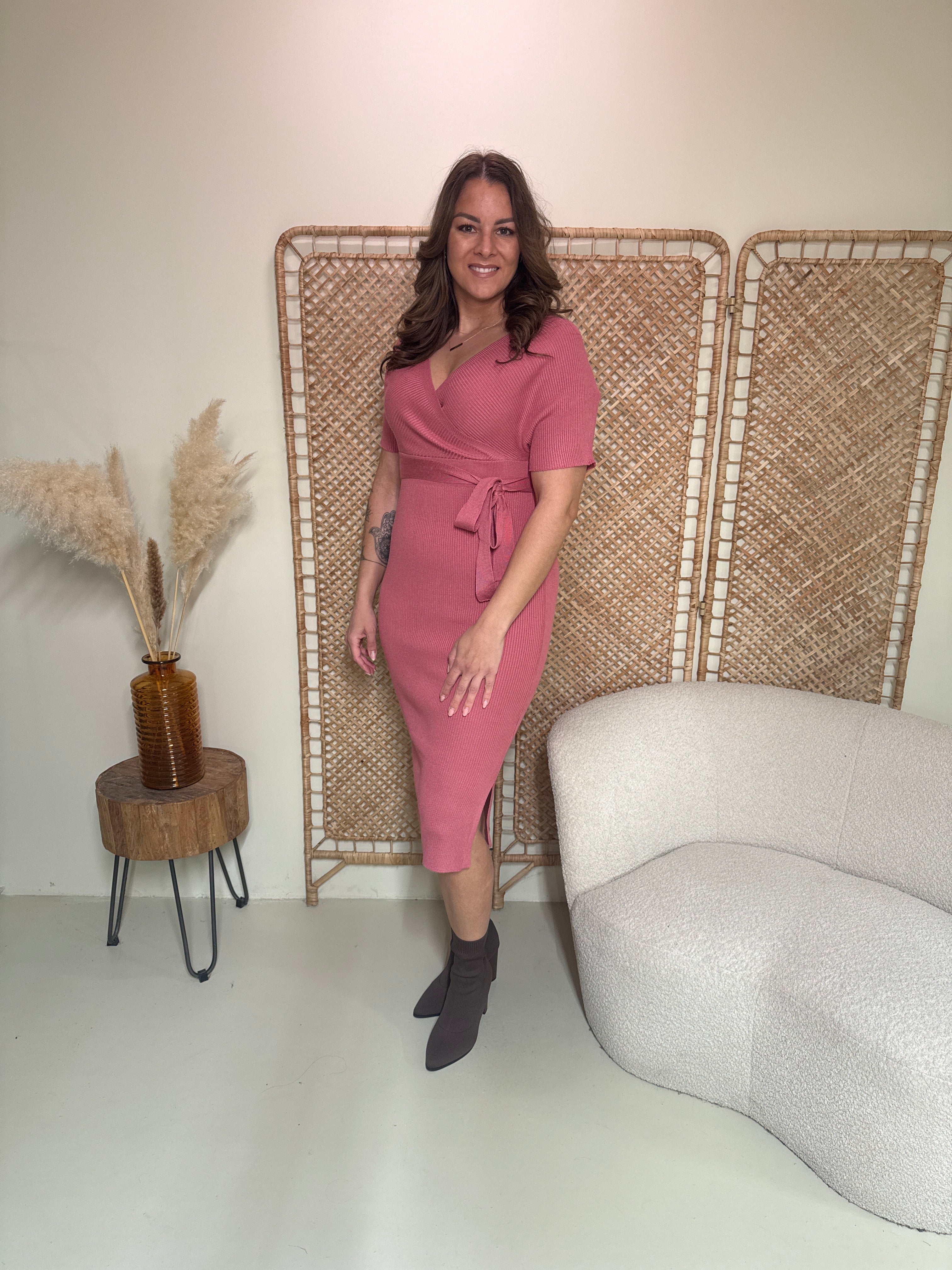 Kleid Amelie Taupe