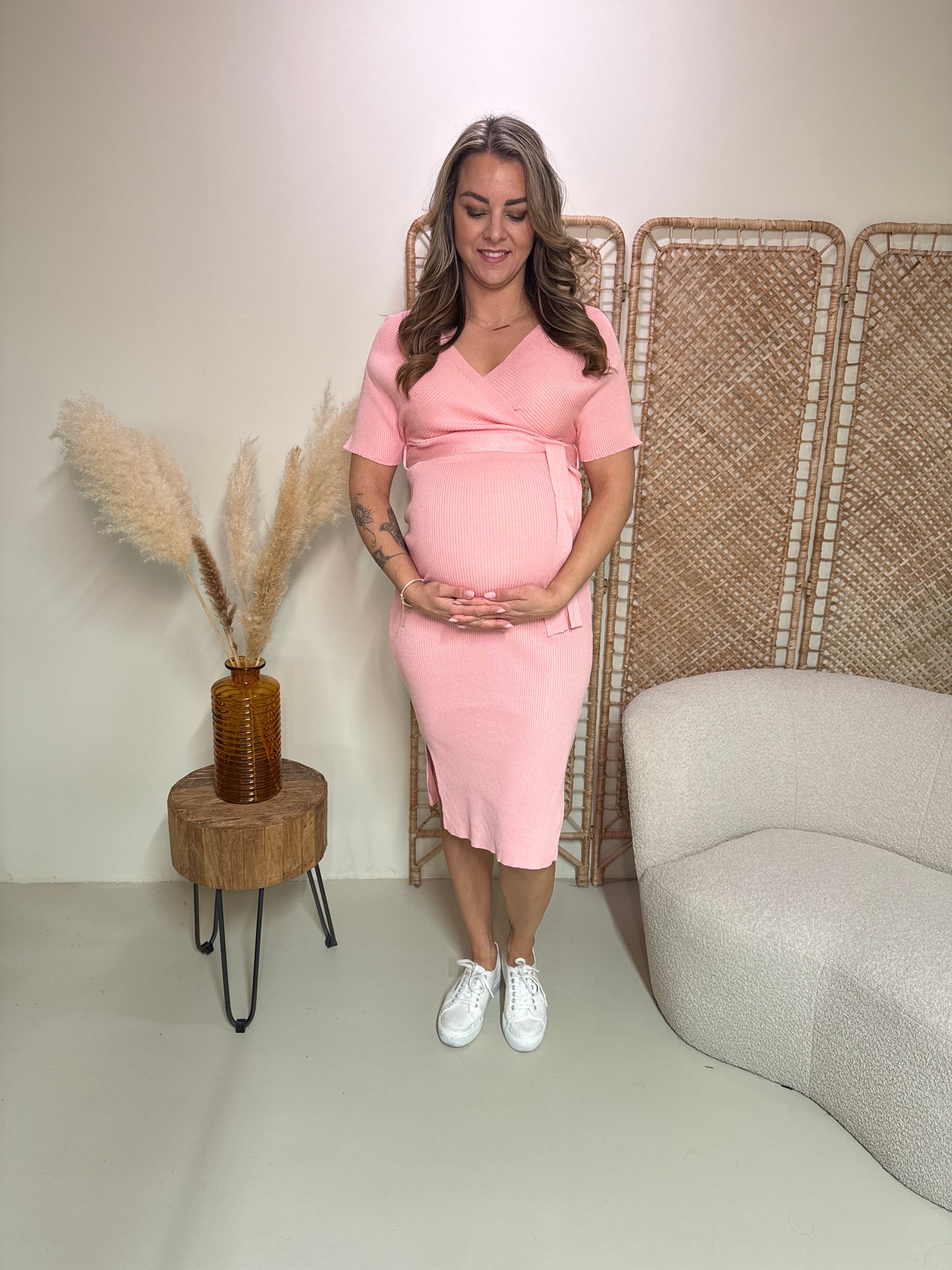 Kleid Amelie Taupe