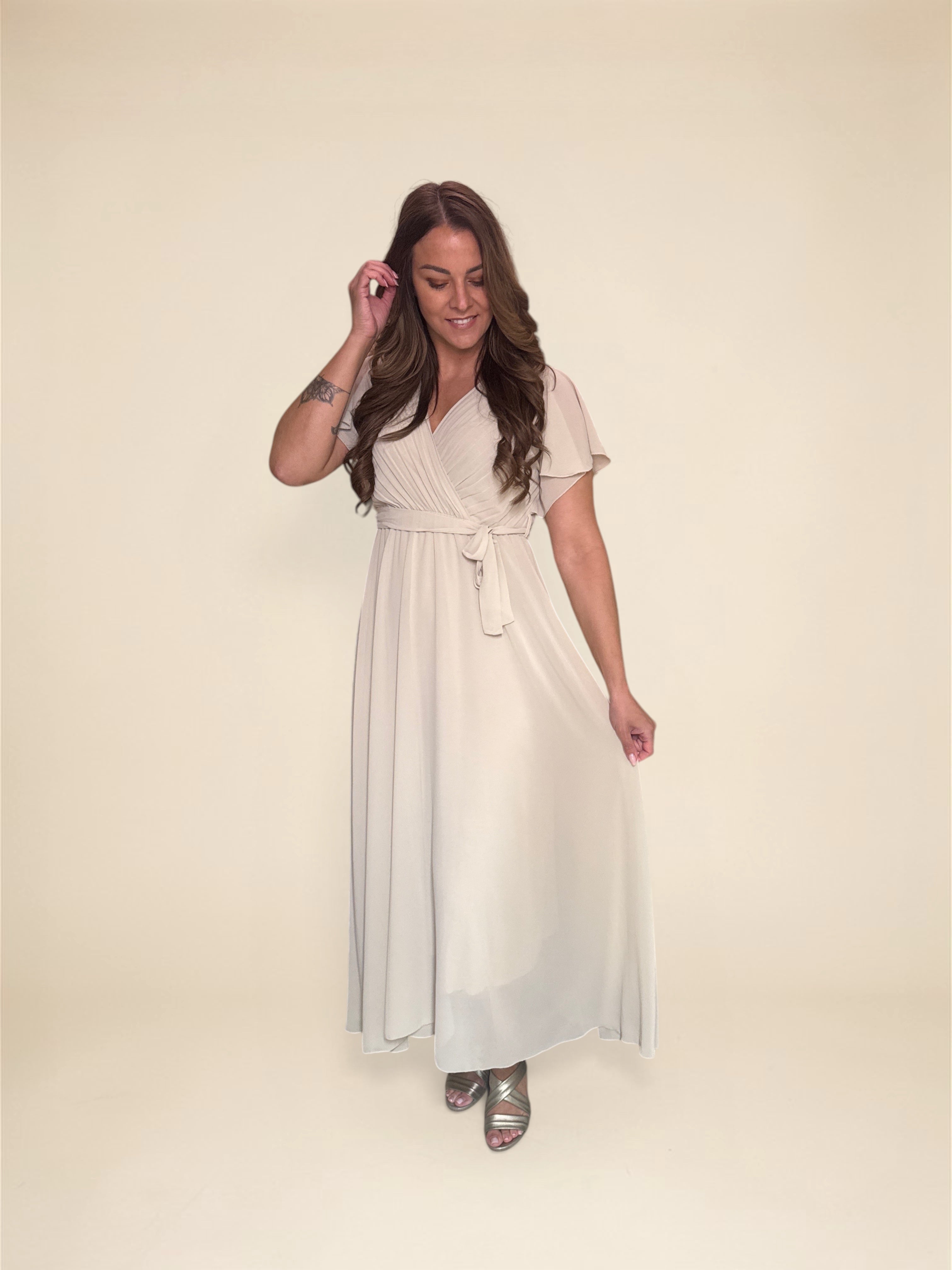 Kleid Estelle Beige