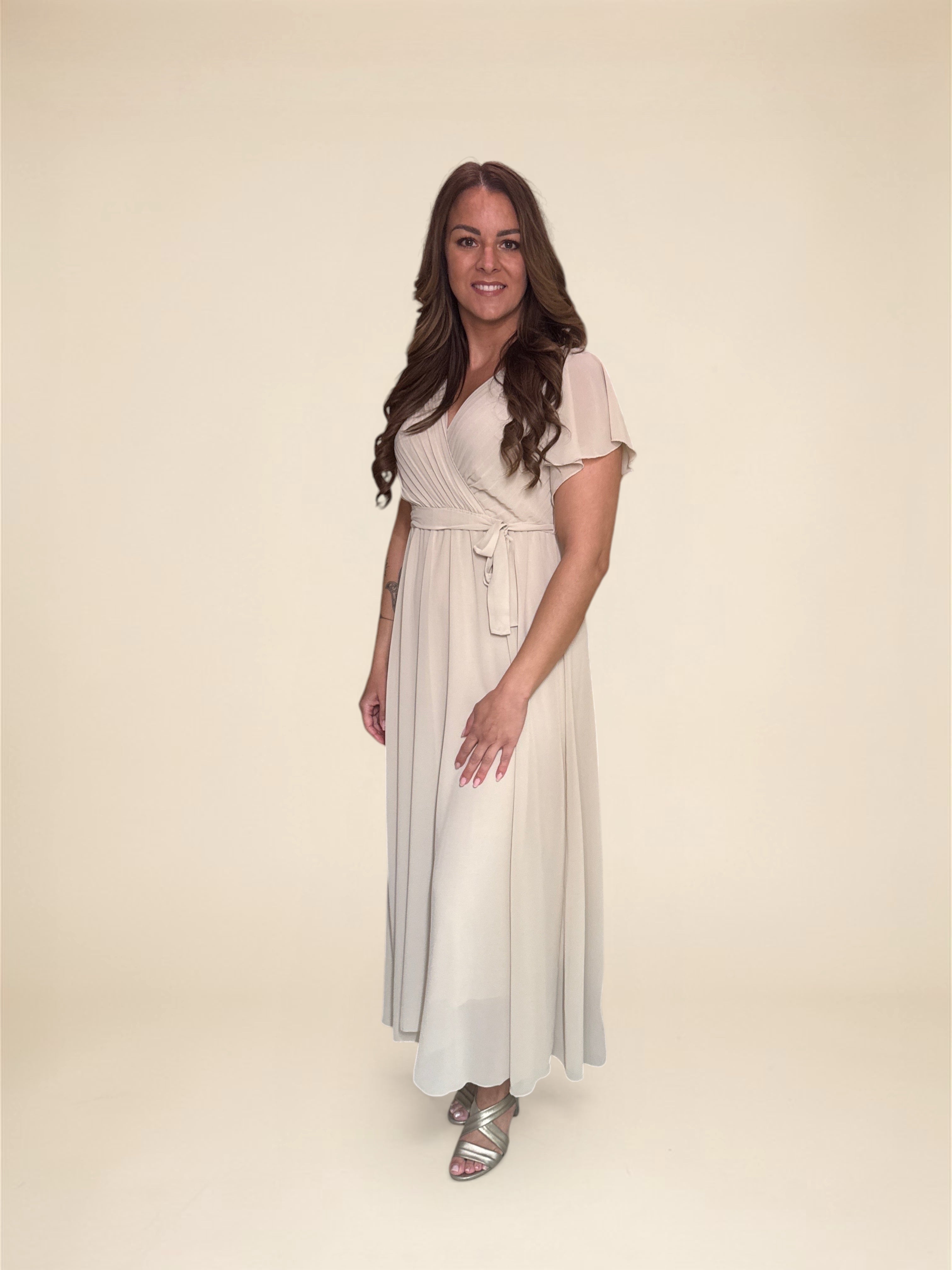 Kleid Estelle Beige
