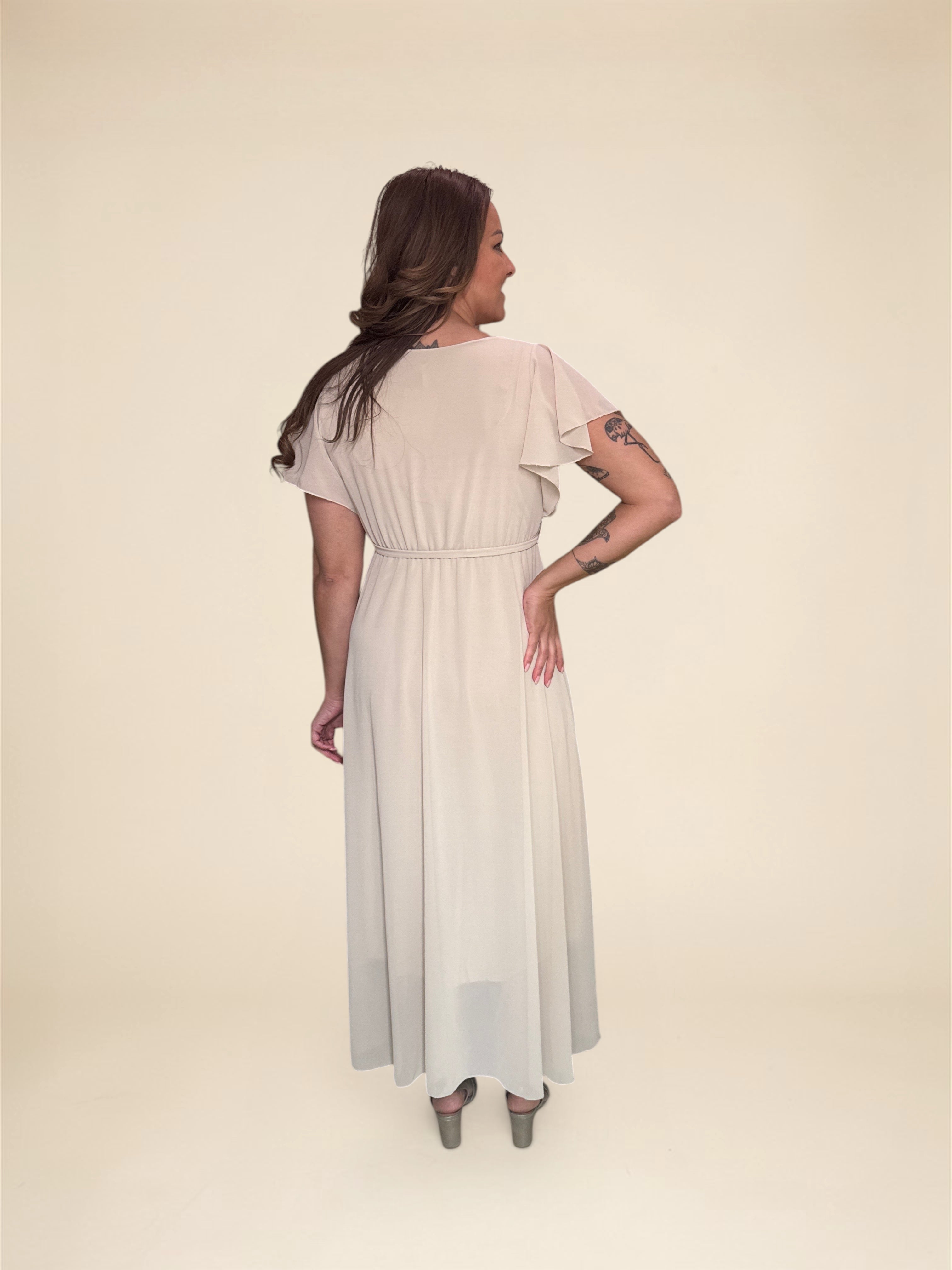 Kleid Estelle Beige