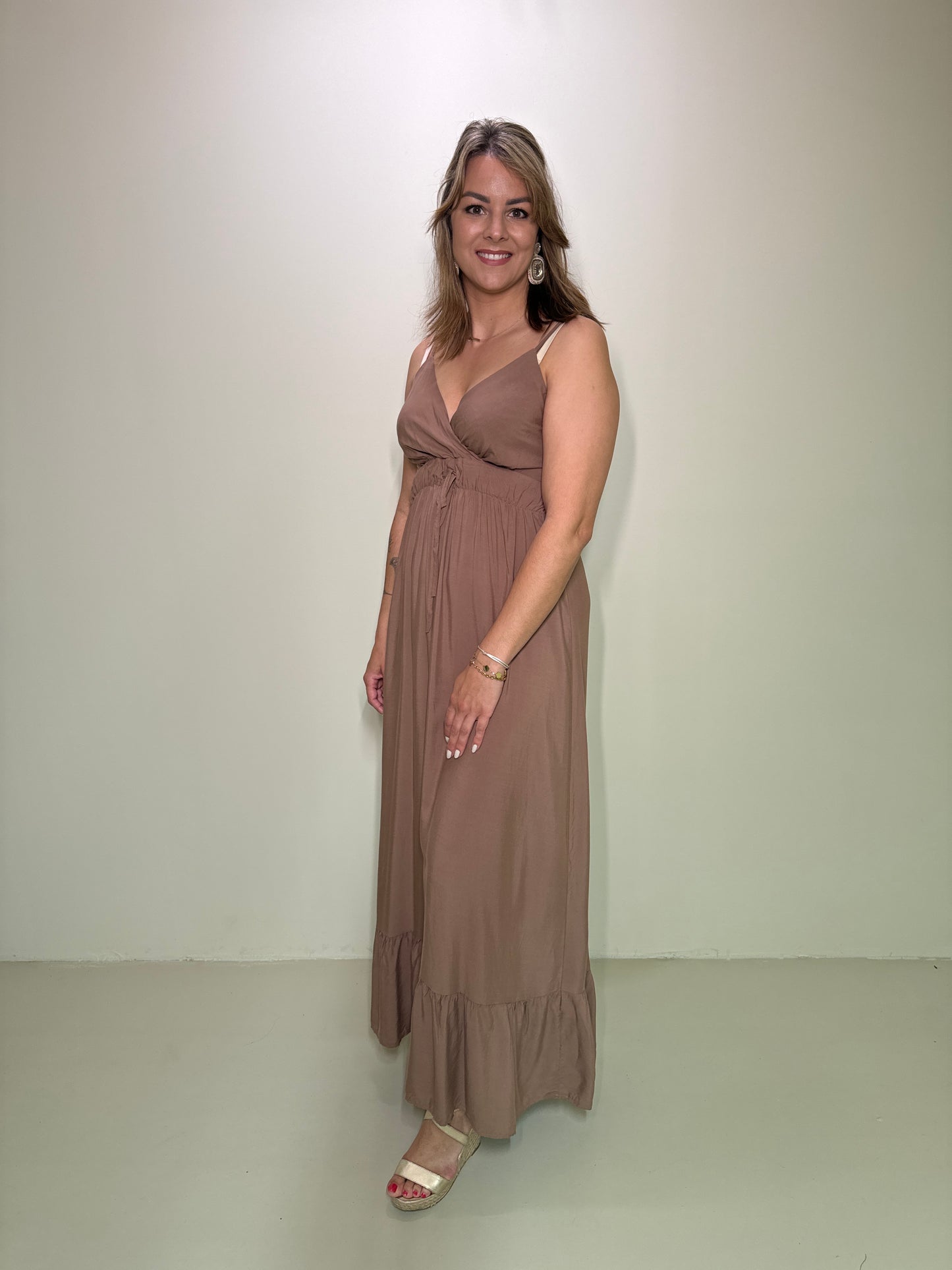 Jurk Zara Taupe