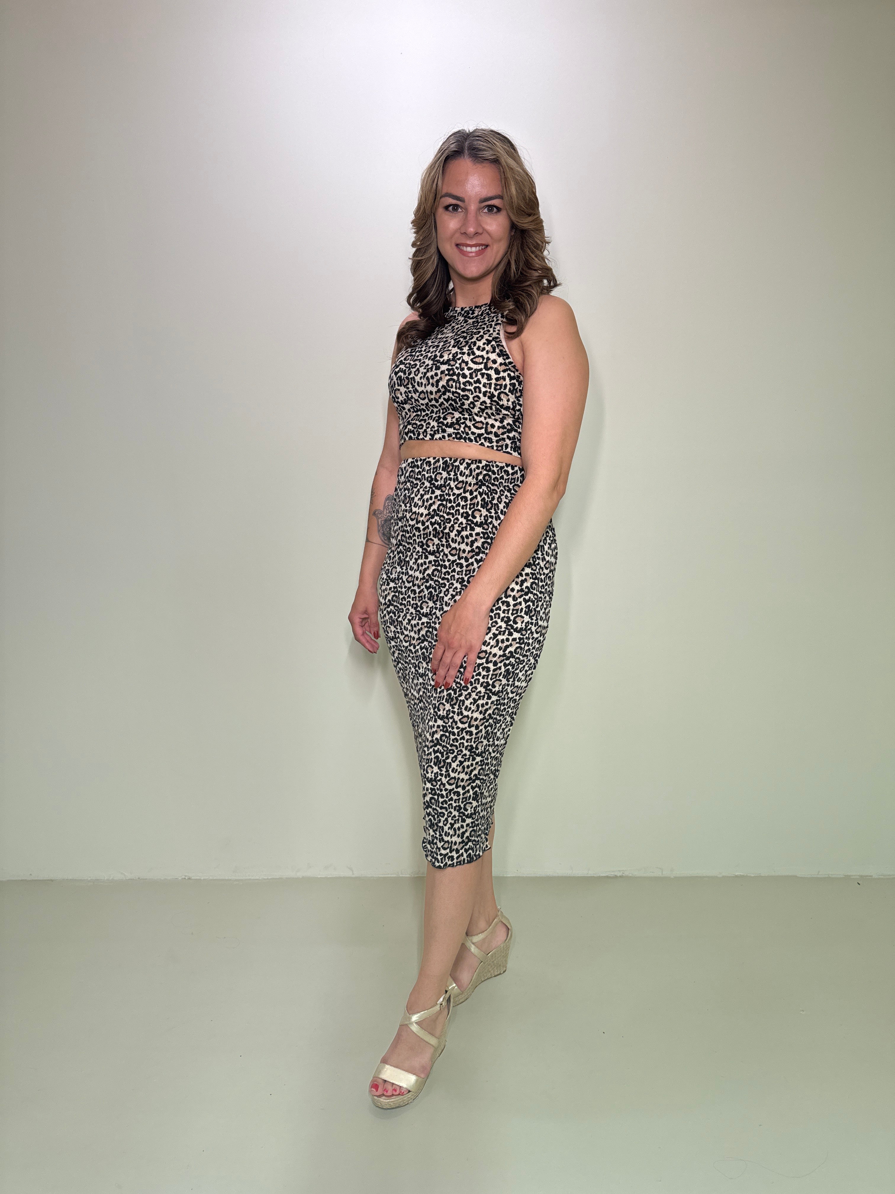 Crop-Top Leopard