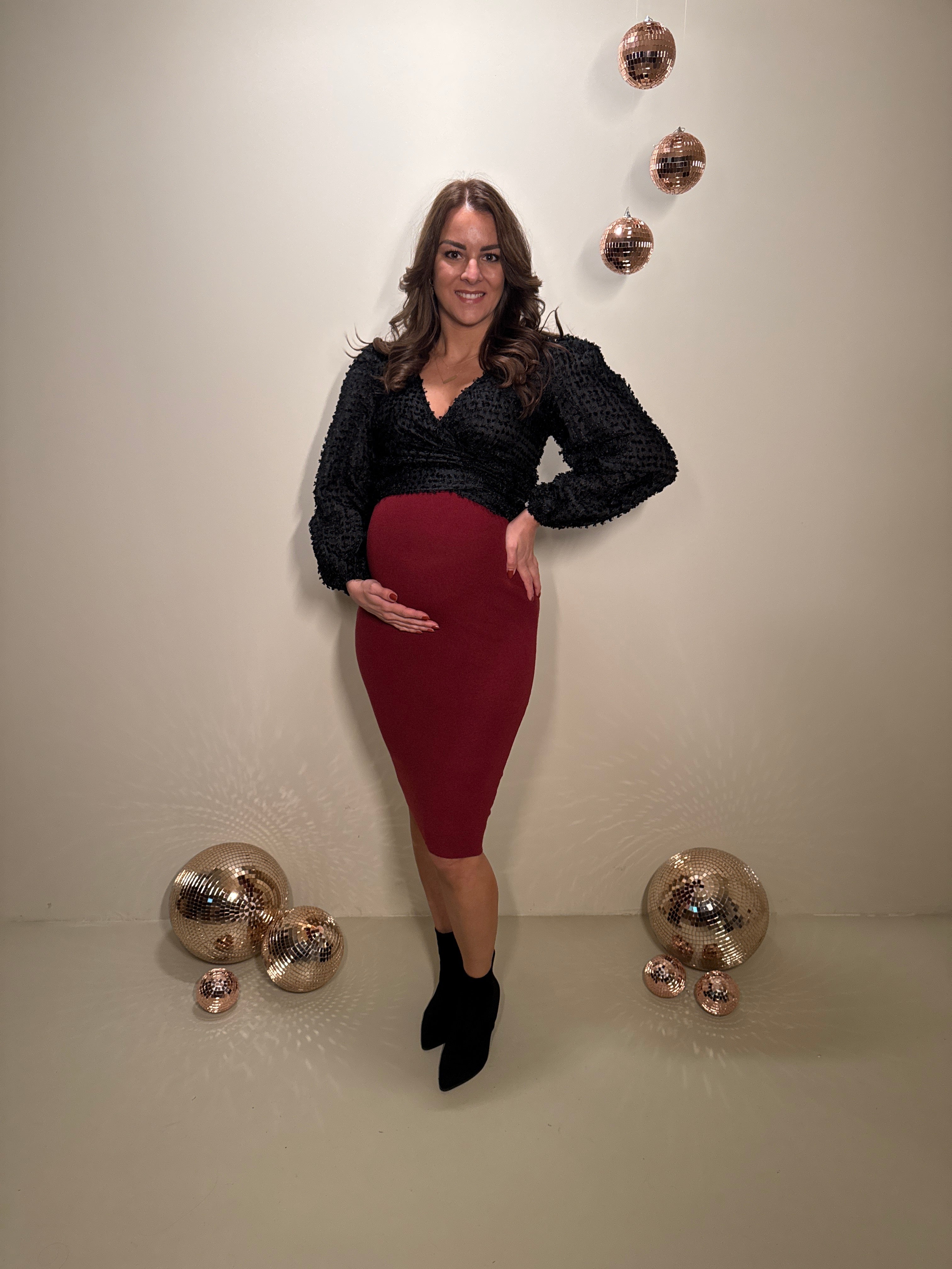 Skirt Lima Bordeaux