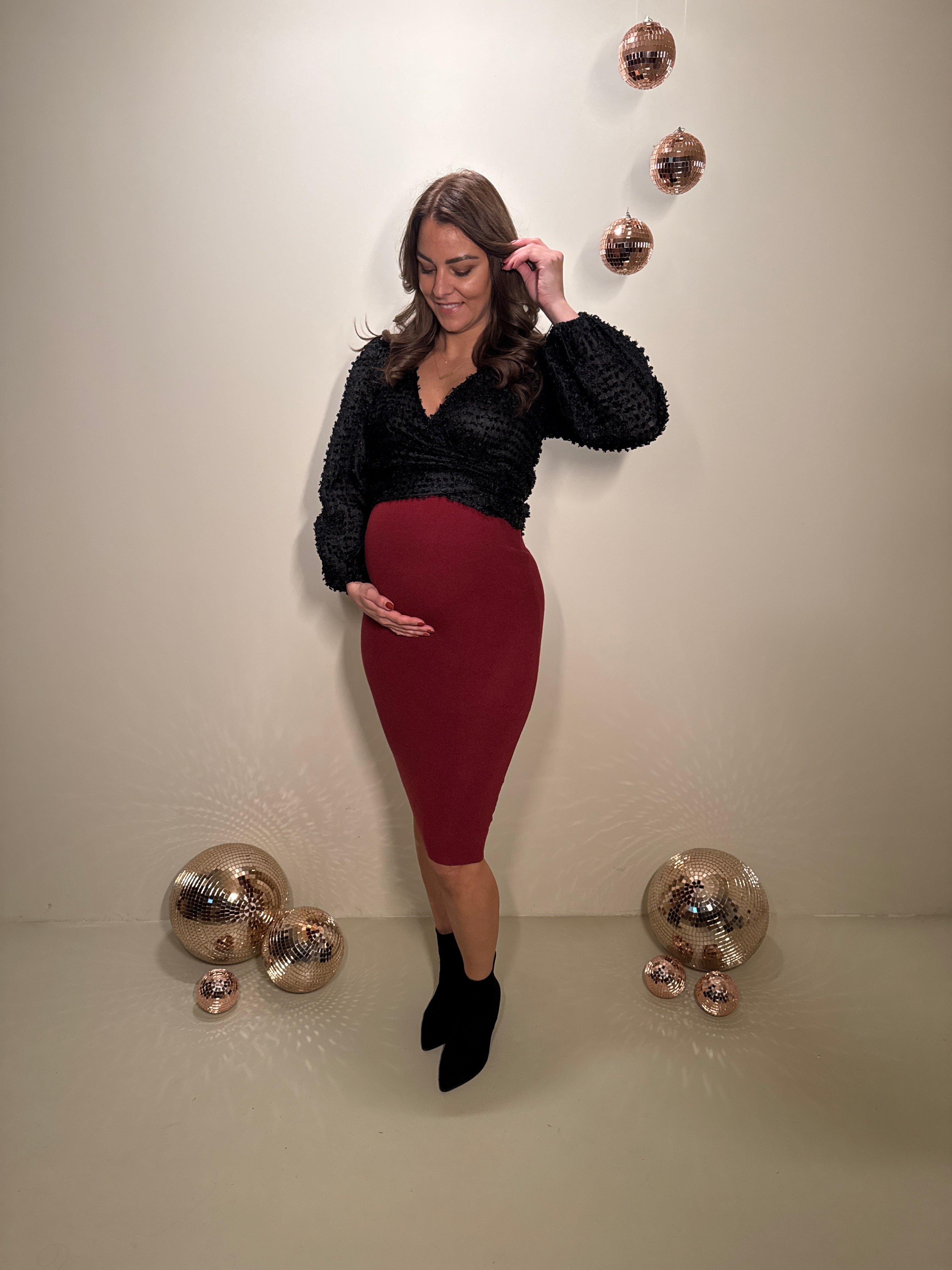 Skirt Lima Bordeaux