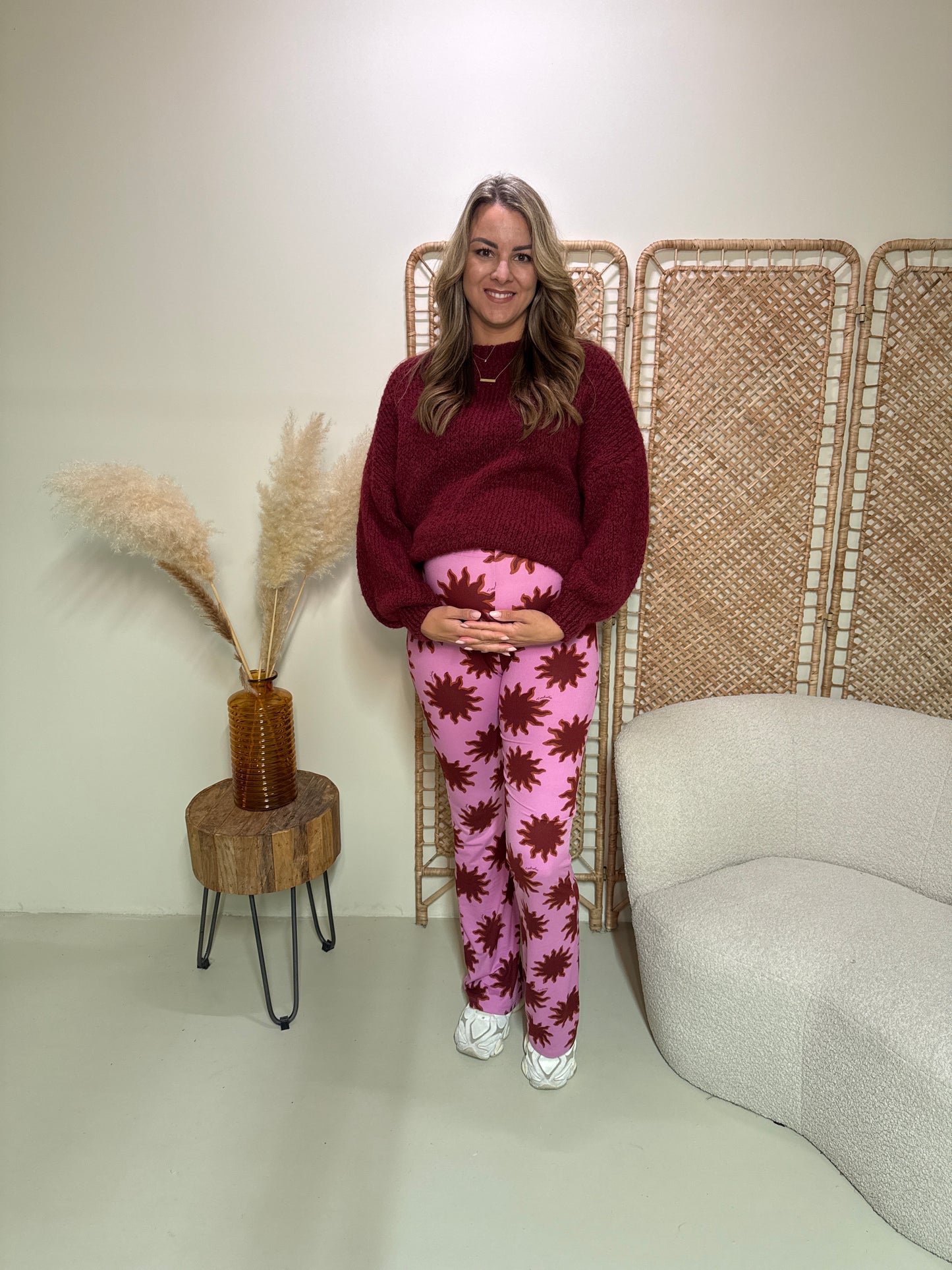 Trui Abigail Bordeaux