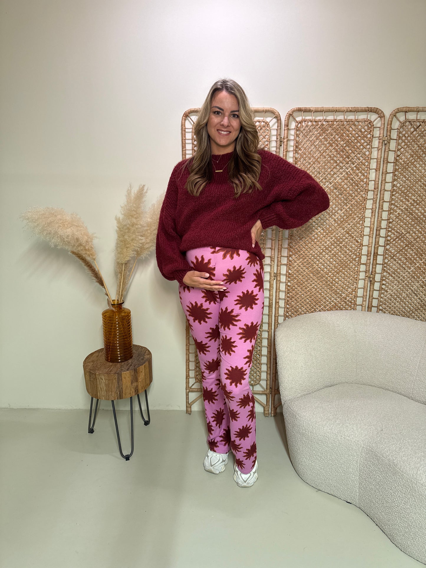 Trui Abigail Bordeaux