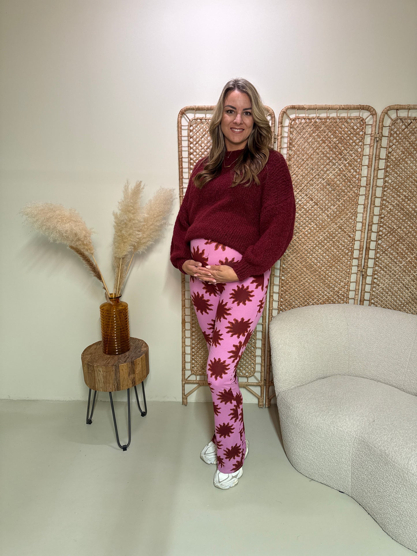 Trui Abigail Bordeaux