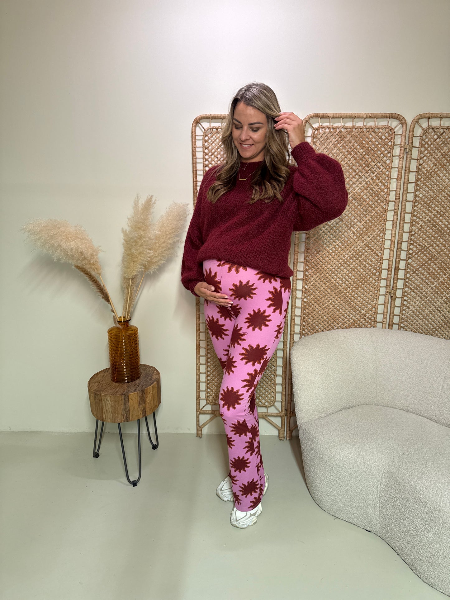 Trui Abigail Bordeaux