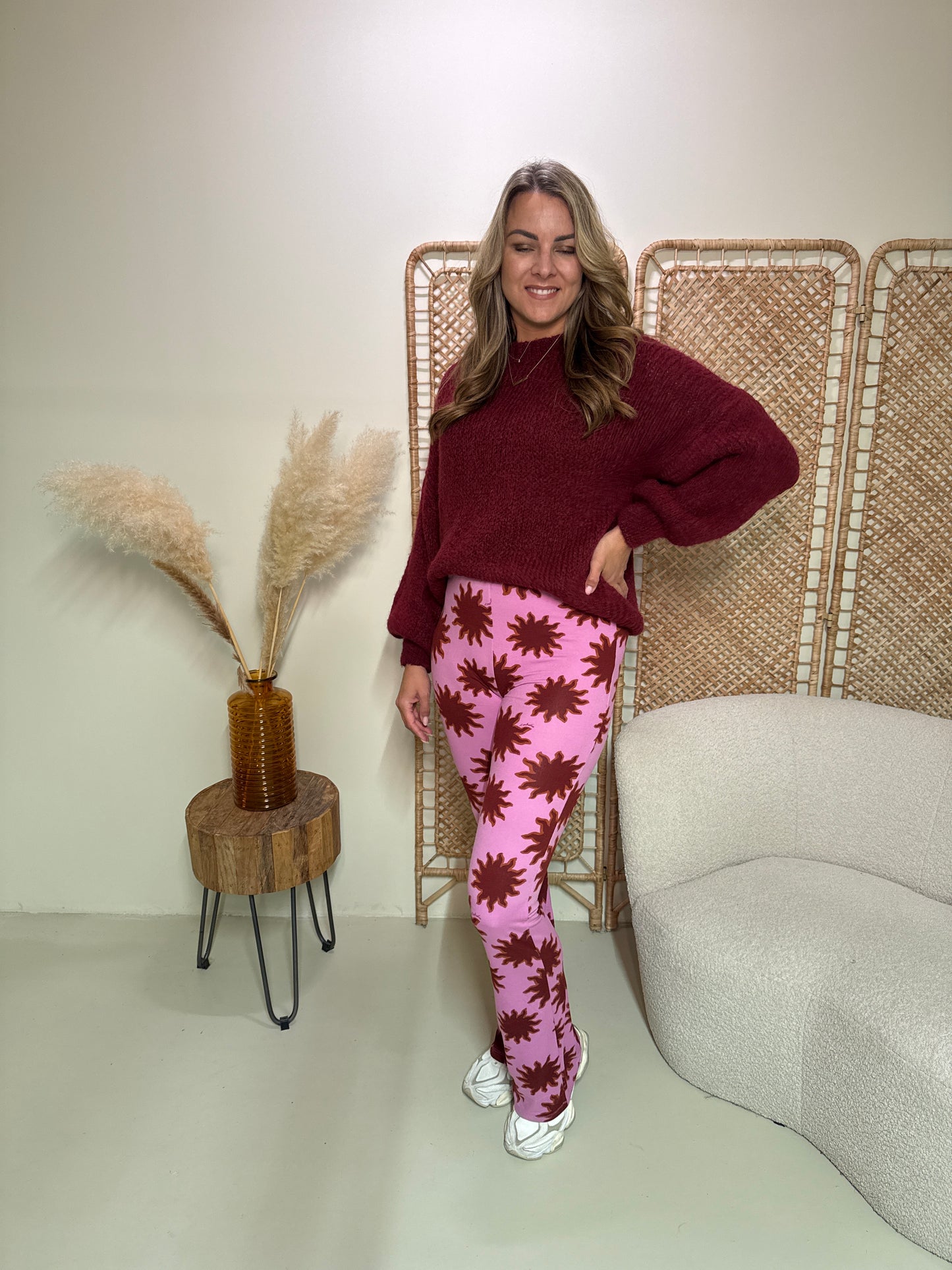 Trui Abigail Bordeaux