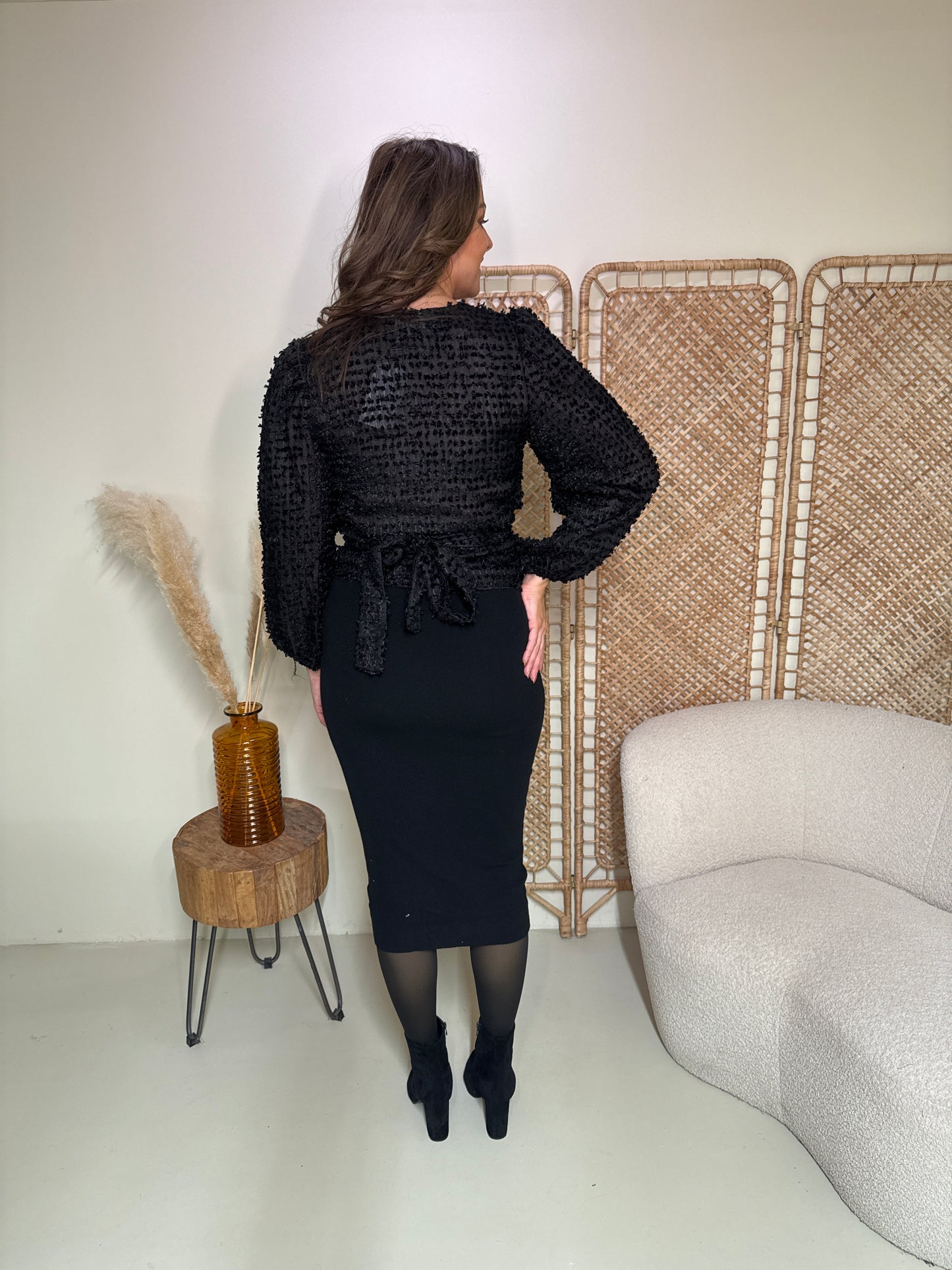 Wikkeltop Esmé Zwart