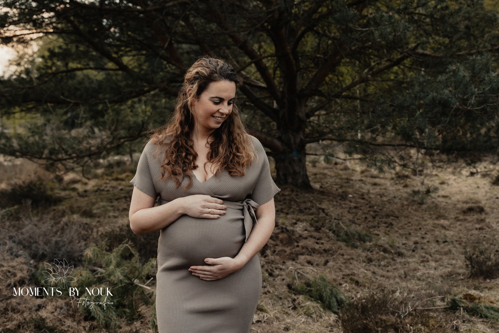 Kleid Amelie Taupe