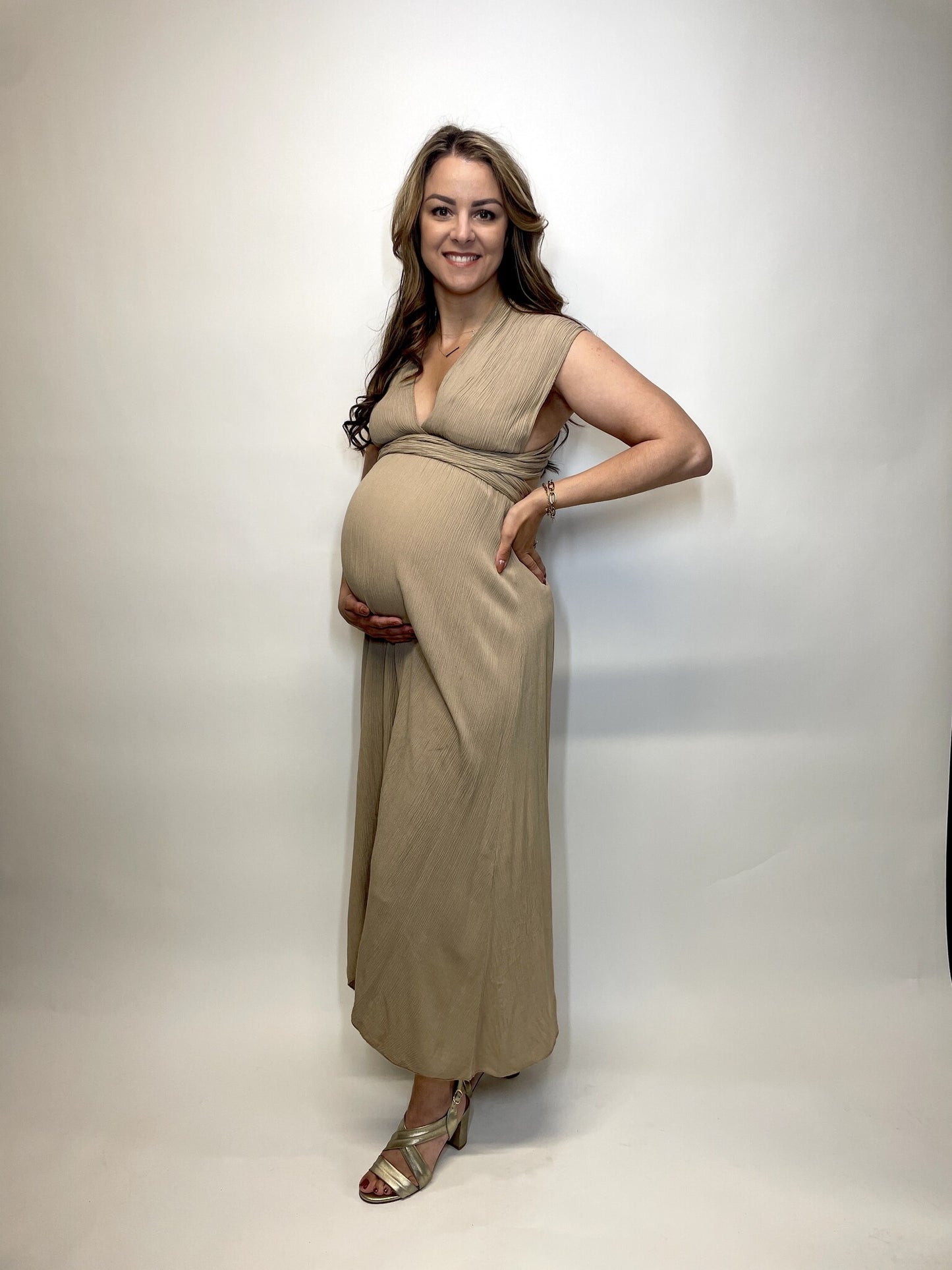 Infinity Jurk Beige