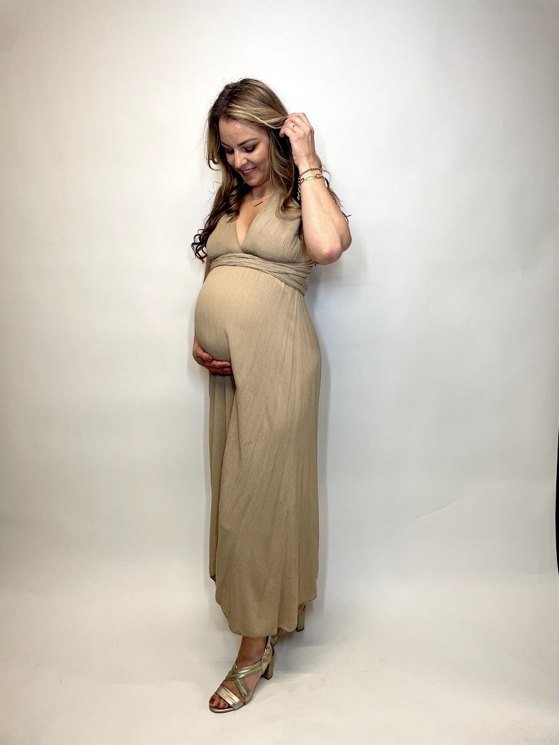Infinity Jurk Beige