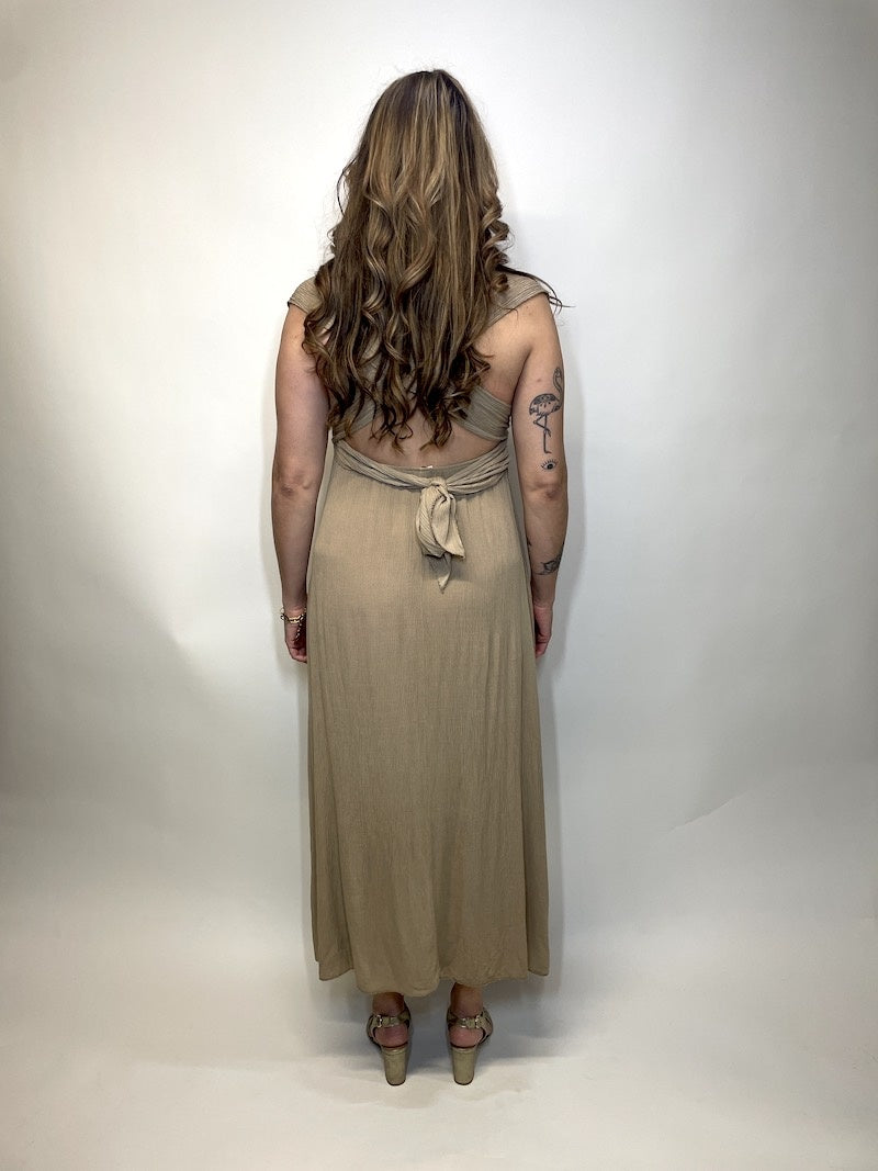 Infinity Jurk Beige