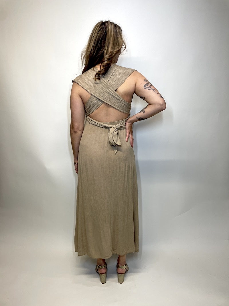 Infinity Jurk Beige