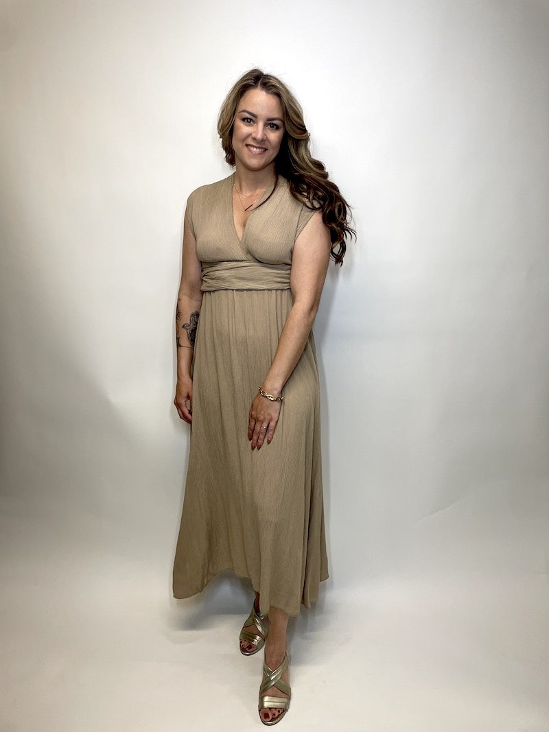 Infinity Jurk Beige