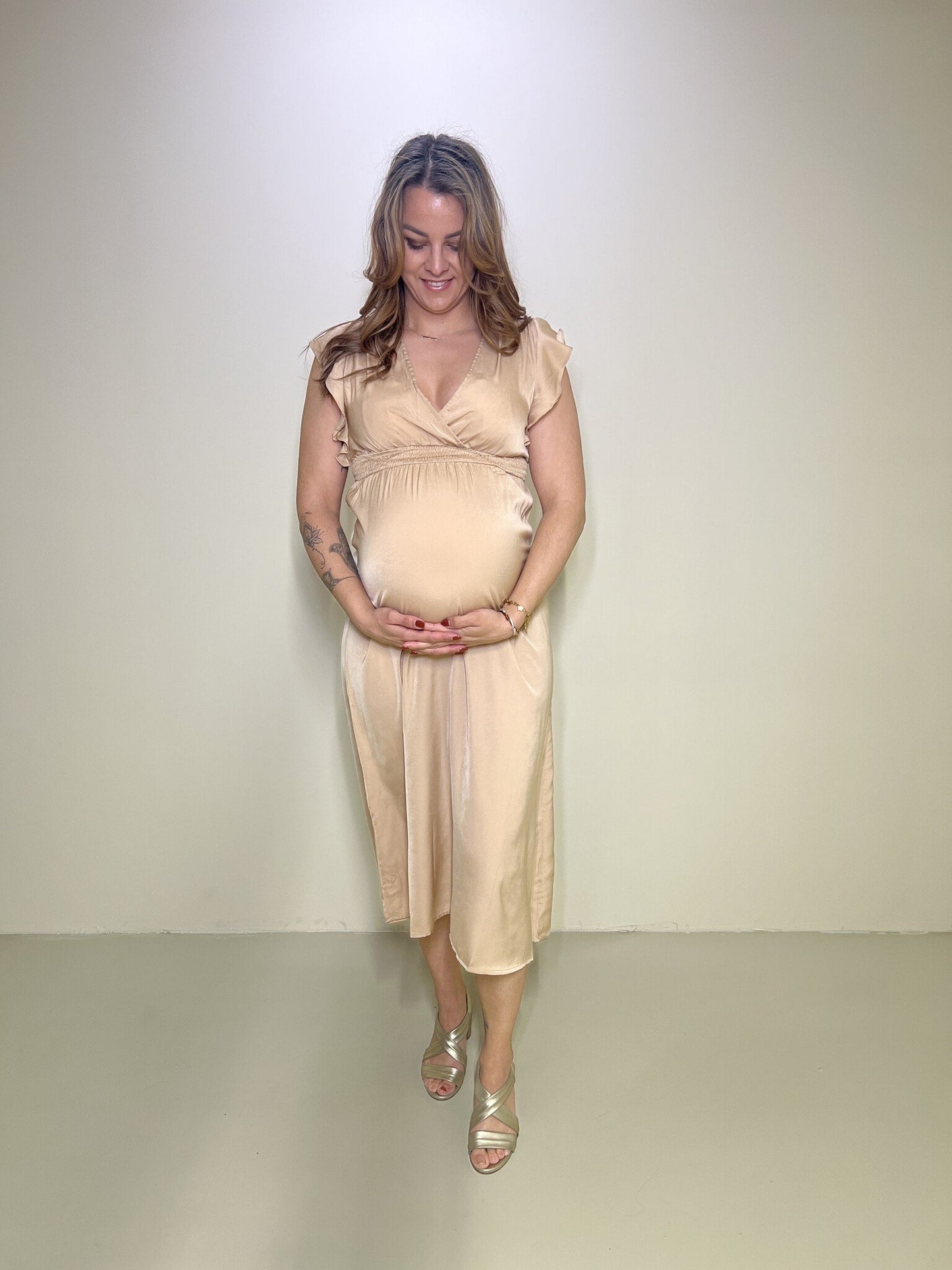 Jurk Marilou Beige