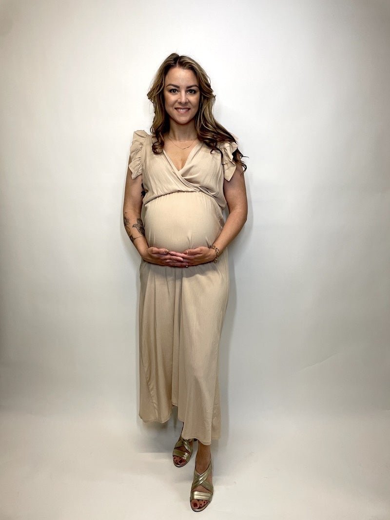 Jurk Nadine Beige - Just Favorites