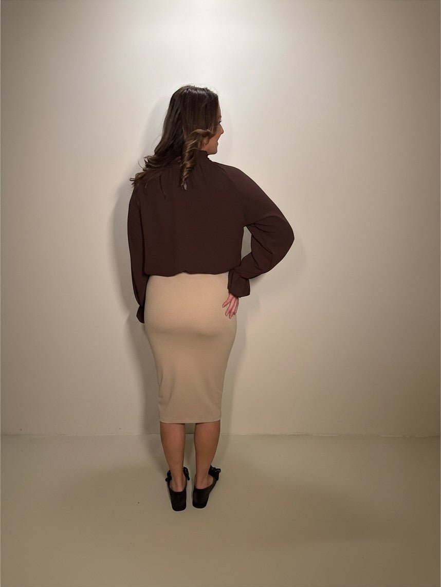 Blouse Kylie Bruin - Just Favorites