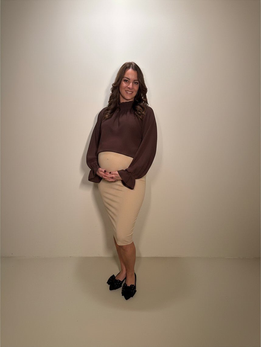 Blouse Kylie Bruin - Just Favorites