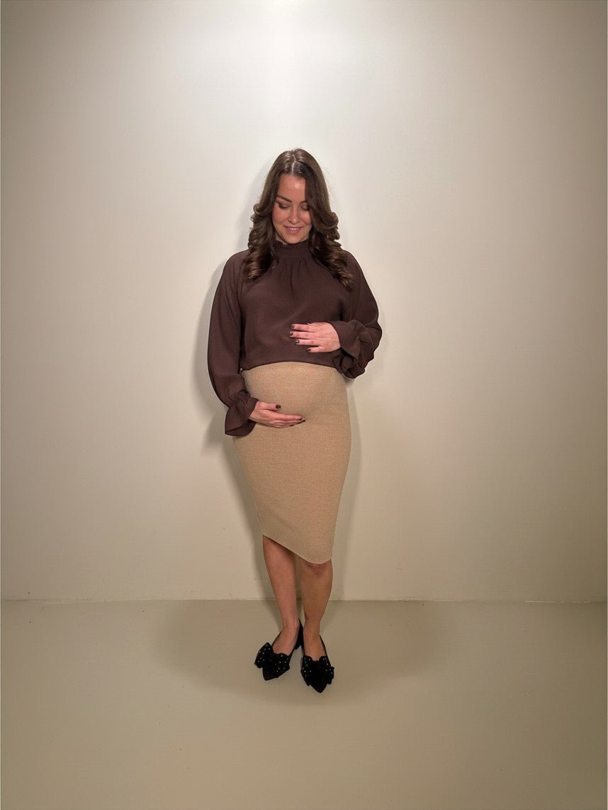 Blouse Kylie Bruin - Just Favorites