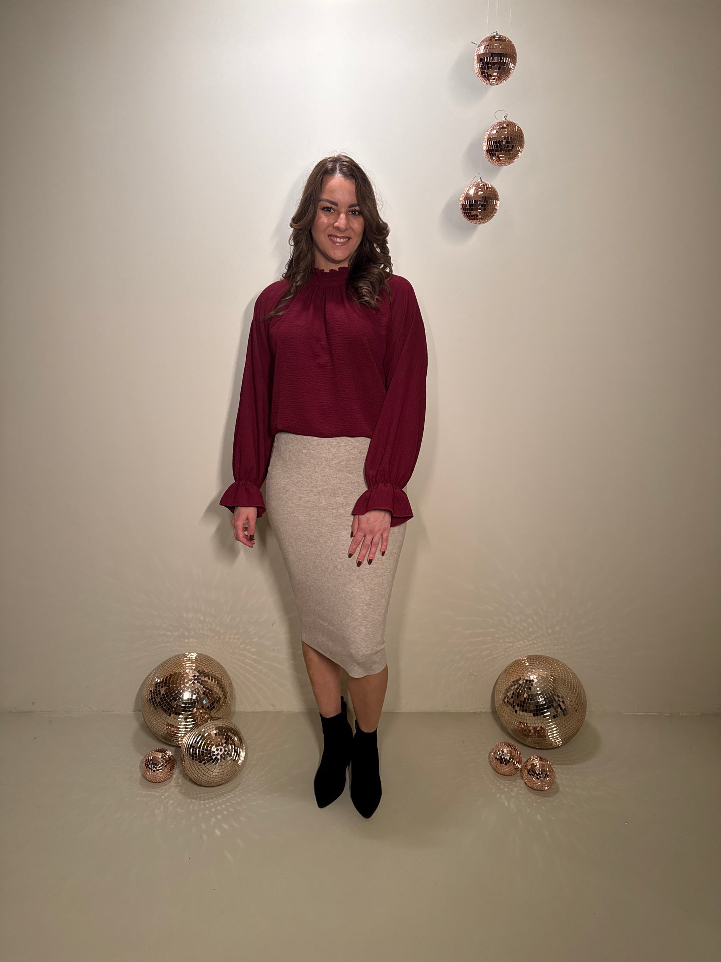 Blouse Kylie Bordeaux