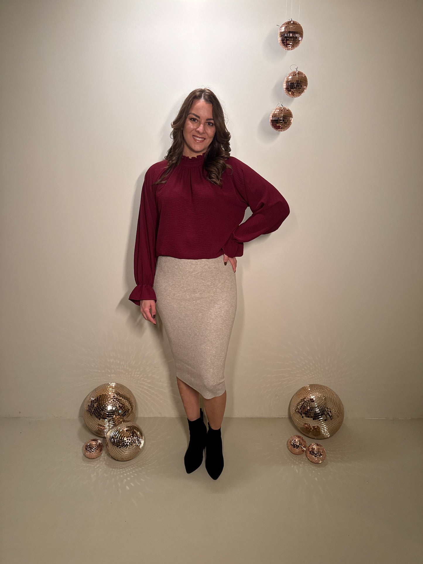 Blouse Kylie Bordeaux