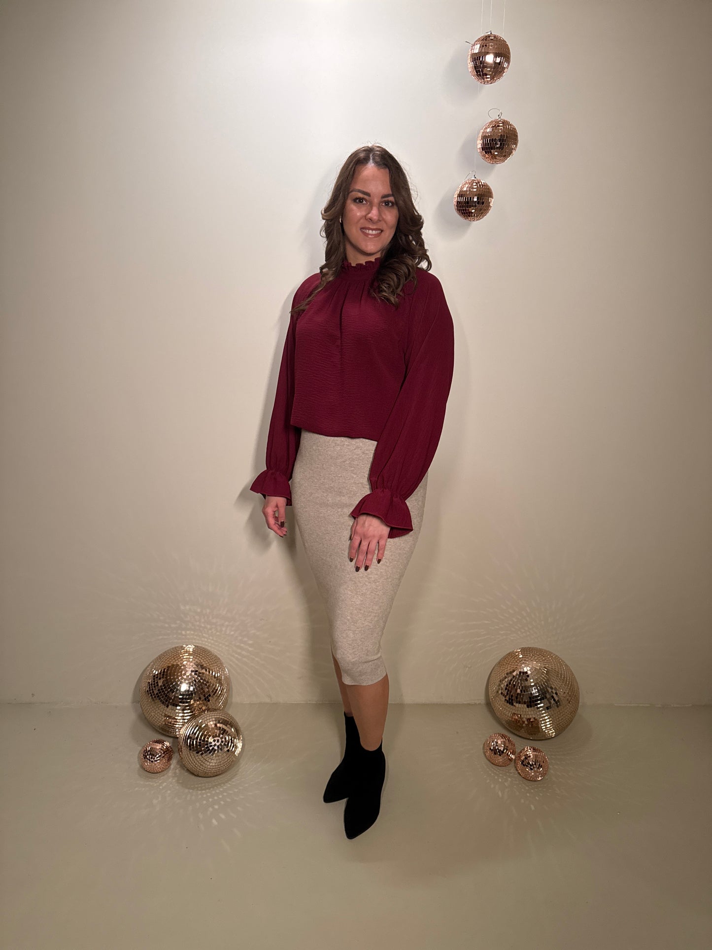 Blouse Kylie Bordeaux