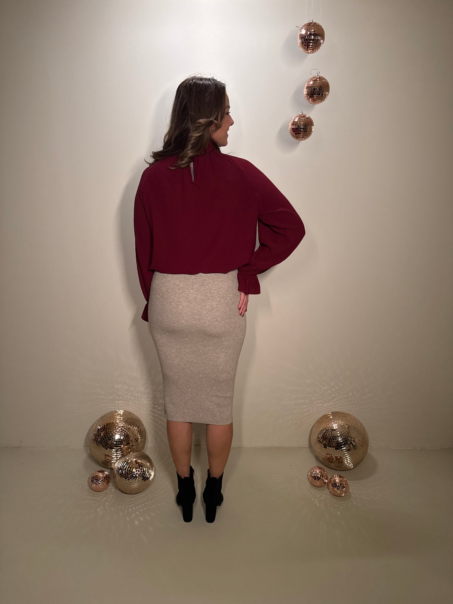 Blouse Kylie Bordeaux