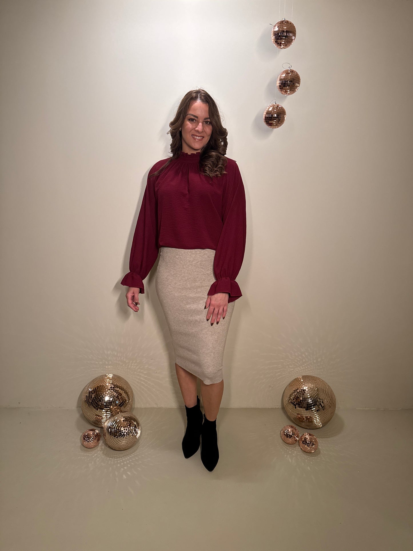 Blouse Kylie Bordeaux