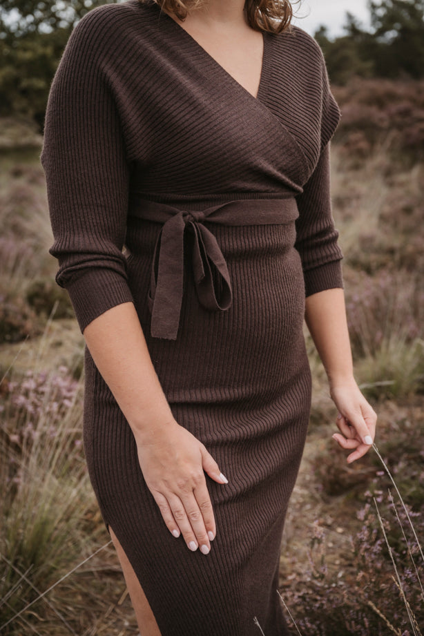 Maxi Jurk Chantal Bruin