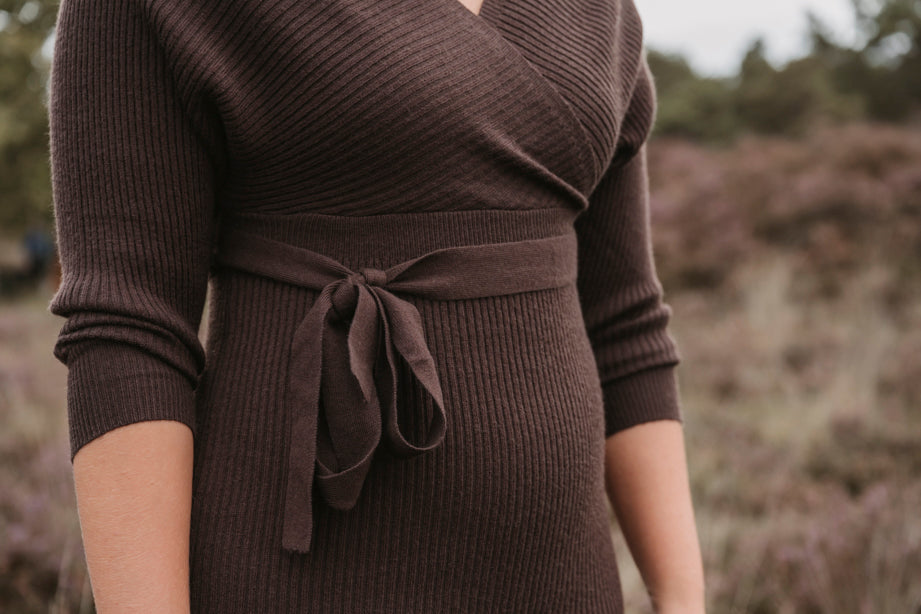 Maxi Jurk Chantal Bruin