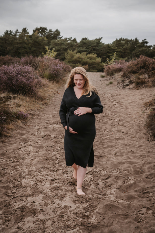 Maxi Jurk Chantal Zwart