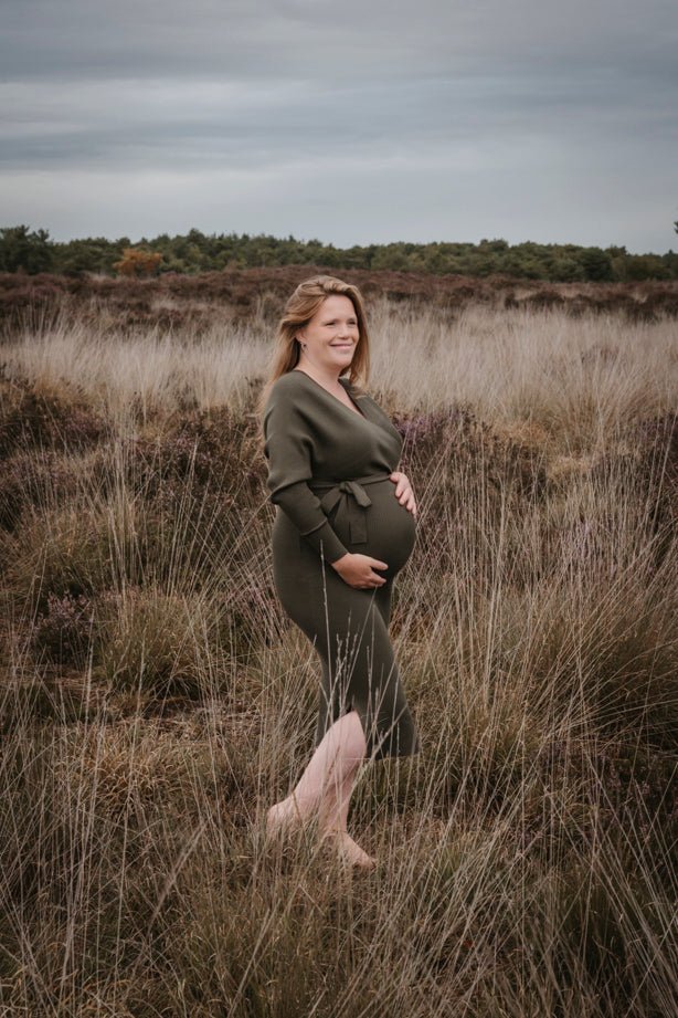 Maxi Jurk Elin Groen - Just Favorites
