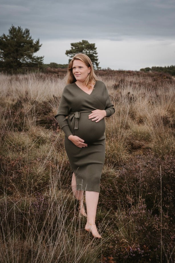 Maxi Jurk Elin Groen - Just Favorites