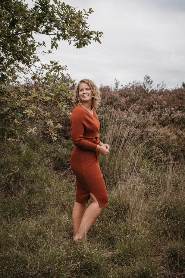 Maxi Jurk Elin Roest