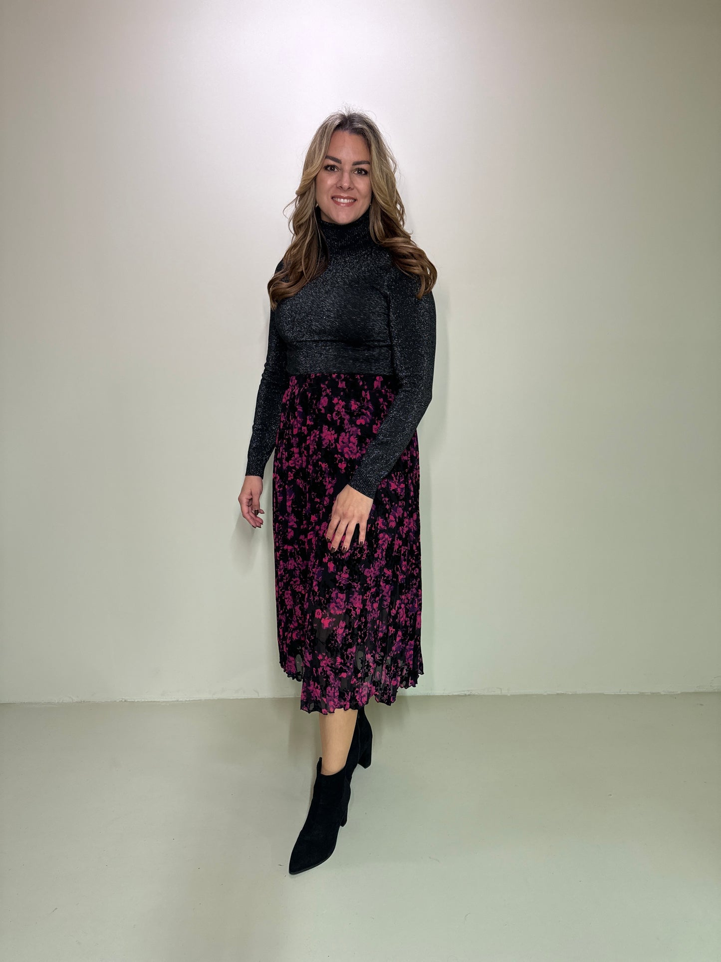 Col Lurex Minre Zwart