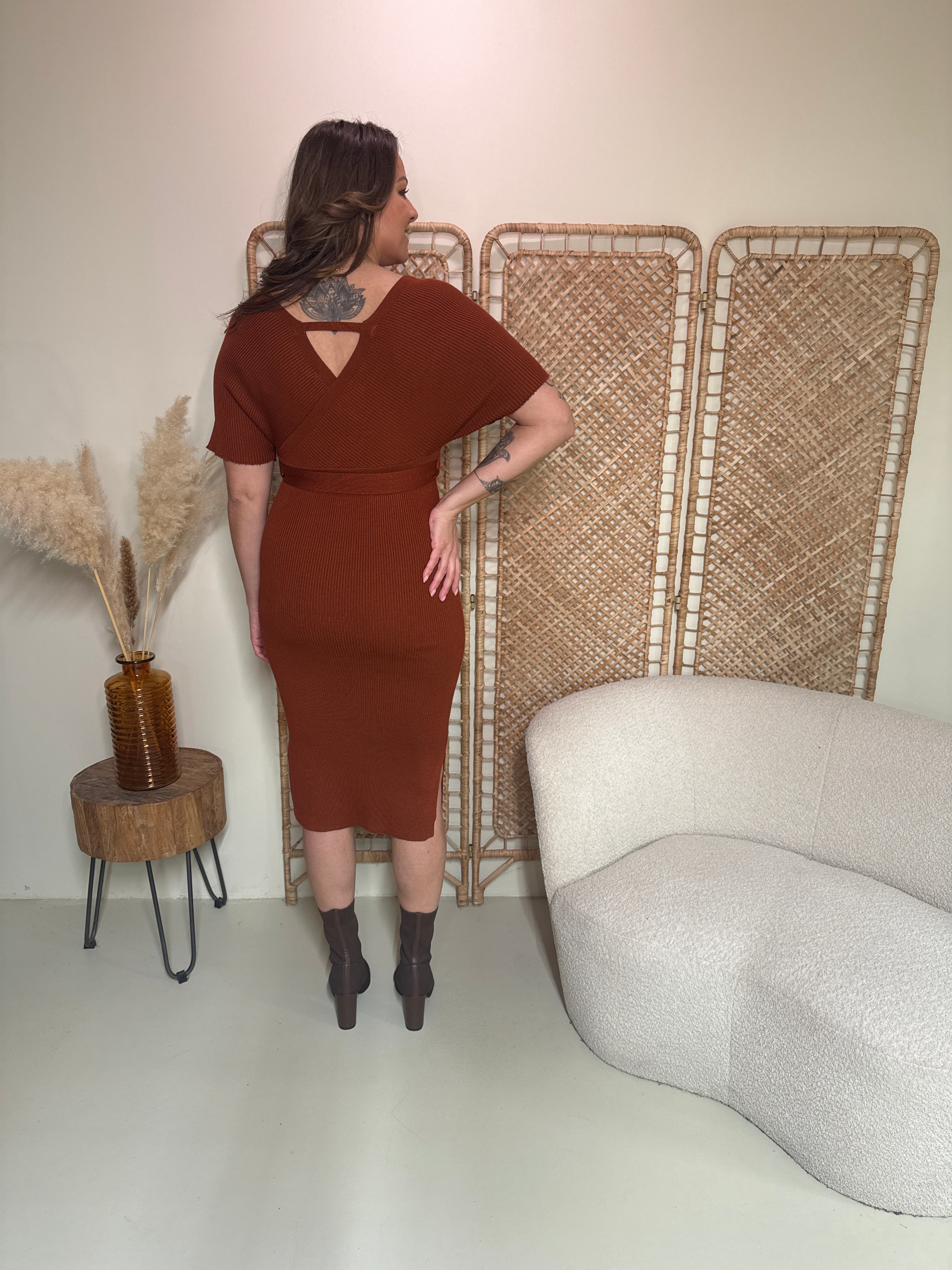 Kleid Amelie Taupe