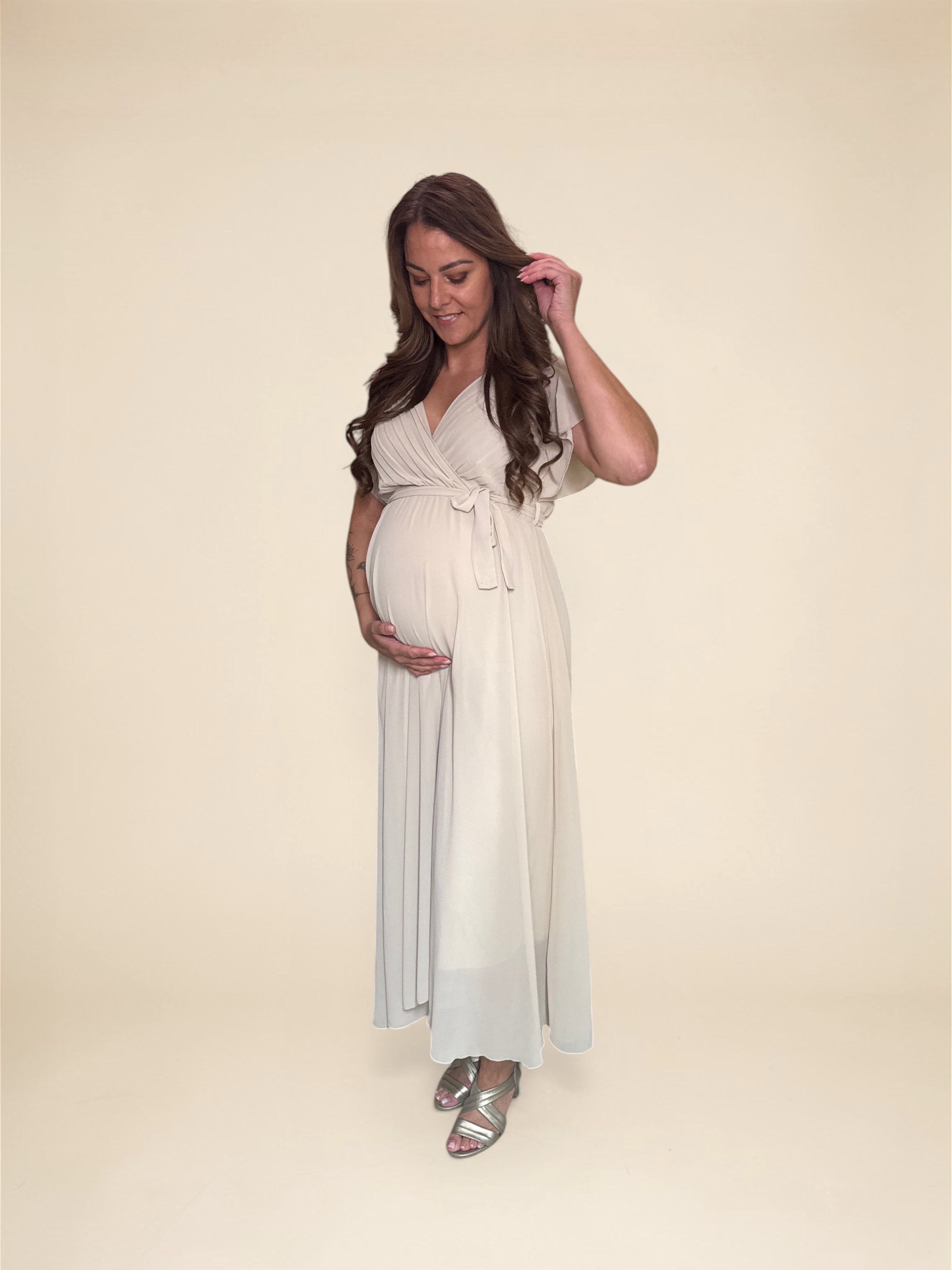 Kleid Estelle Beige