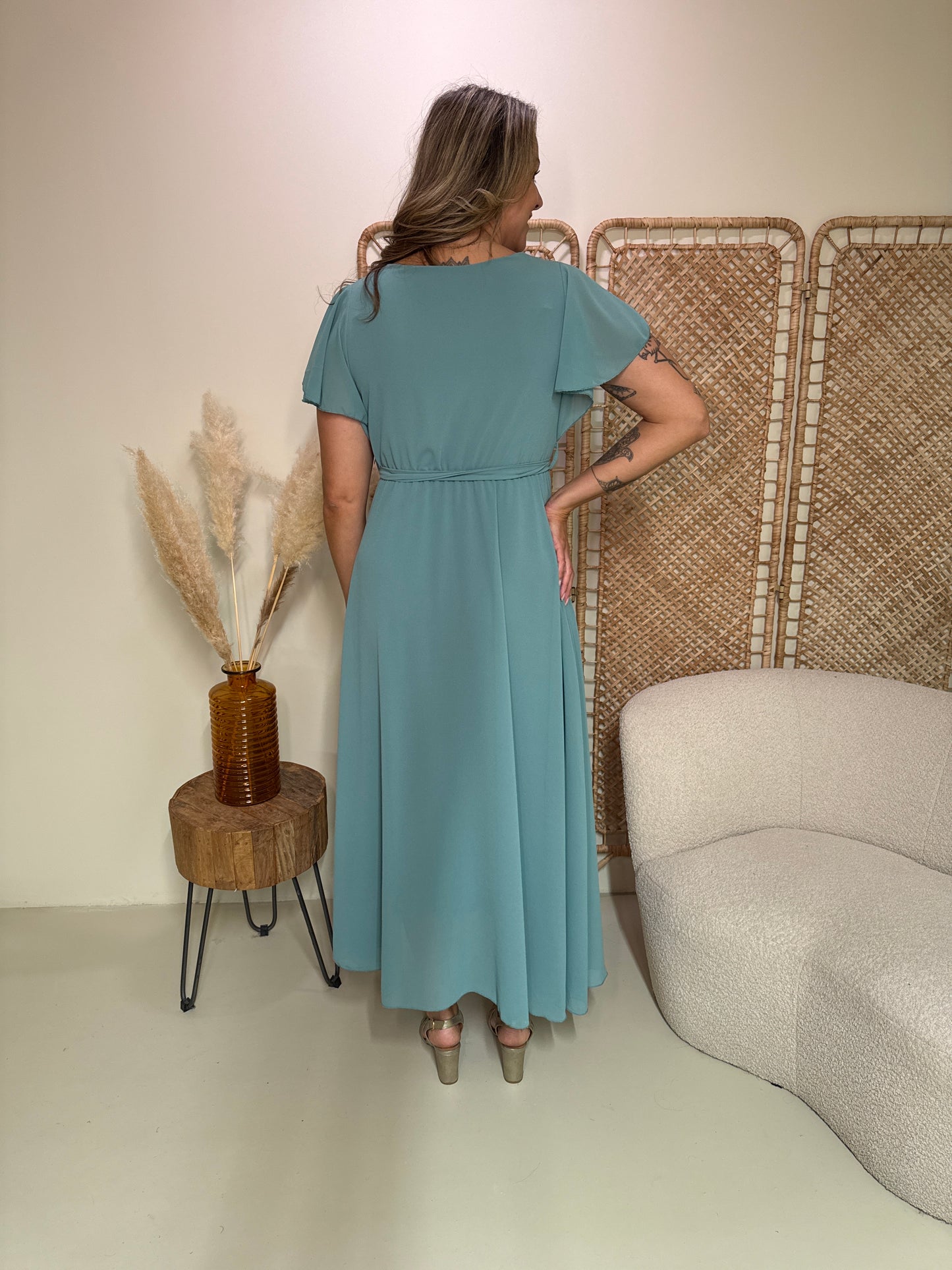 Jurk Estelle Groen