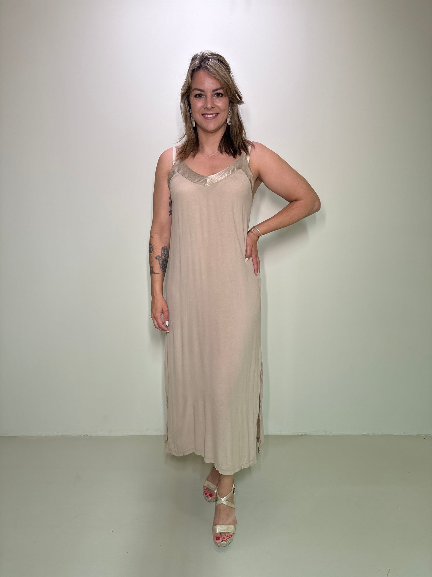 Kleid Flo Beige